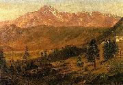 Albert Bierstadt Pikes Peak, Rocky Mountains oil painting artist